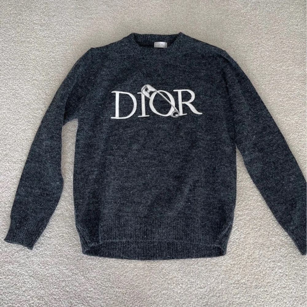 Dior Judy Blume Safety Pin Sweater